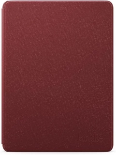 Originální pouzdro Amazon Kindle Paperwhite 5 (2021) - KP5LERE, pravá kůže, červené (Merlot)