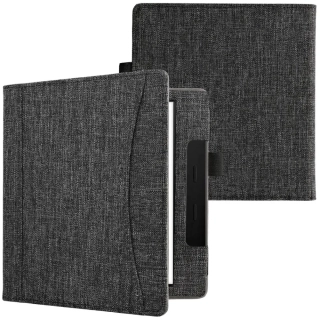 Pouzdro KW Mobile - Fabric Grey - KW5971719 - pro Amazon Kindle Oasis 2/3 - šedé