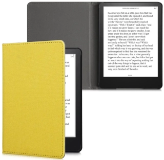 Pouzdro KW Mobile - Textil Yellow - KW5716006 - pro Amazon Kindle Paperwhite 5 (2021) - žluté