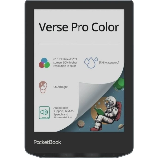 PocketBook 634 Verse Pro Color - 16GB, WiFi, Stormy Sea (modrý)