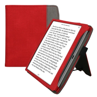 Pouzdro KW Mobile - Double Leather - 23RZ001C - pro Pocketbook 700 Era / 700 Era Color - červené