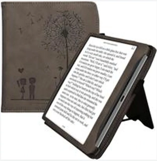 Pouzdro KW Mobile - Dandelion Love - 23RX001C - pro Pocketbook 700 Era / 700 Era Color - šedé