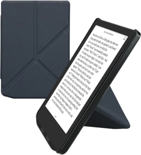 Pouzdro KW Mobile - Origami Dark Blue - 23SD002C - pro Pocketbook 629 Verse / 634 Verse Pro / 634 Verse Color - tmavě modré