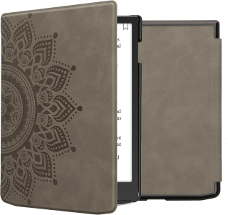Pouzdro KW Mobile - Rising Sun - 23SA002C - pro Pocketbook 743G InkPad 4 / 743K3 Color 3 / 743C Color 2 - šedé