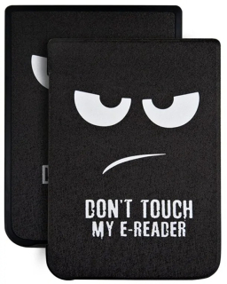 Pouzdro Durable Lock PB-05 pro Pocketbook 616 / 617 / 618 / 627 / 628 / 632 / 633 - motiv Dont Touch