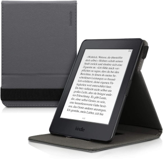 Pouzdro KW Mobile - Case with Strap Stand - KW4504073 - pro Amazon Kindle Paperwhite 1/2/3 - černé