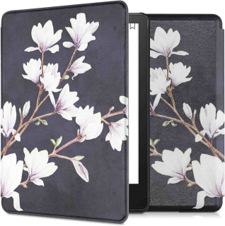 Pouzdro KW Mobile - Magnolias - KW5625601 - pro Amazon Kindle Paperwhite 5 (2021) - vícebarevné