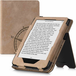 Pouzdro KW Mobile Navigational Compass - KW5626701 - pro Amazon Kindle Paperwhite 4 (2018) - hnědé