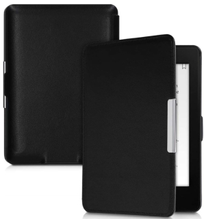 Pouzdro KW Mobile (Kalibri) - Real Leather - KA4781005 - pro Pocketbook 617/627/627/628/632/633 - černá kůže