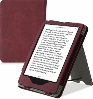 Pouzdro KW Mobile - Nubuck Desert Red - KW5762020 - pro Amazon Kindle Paperwhite 1/2/3 - Dark Red