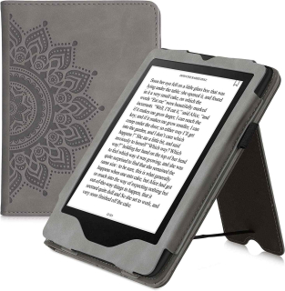 Pouzdro KW Mobile - Rising Sun - KW5626205 - pro Amazon Kindle Paperwhite 5 (2021) - šedé