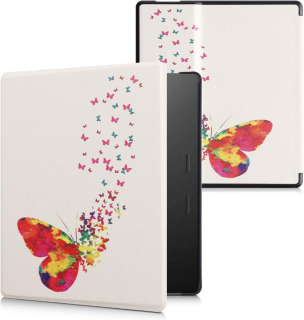 Pouzdro KW Mobile - Butterfly Swarm - KW4941714 - pro Amazon Kindle Oasis 2/3 - vícebarevné