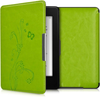 Pouzdro KW Mobile - Butterfly Tendril - KW2313628 - pro Amazon Kindle Paperwhite 1/2/3 - zelené