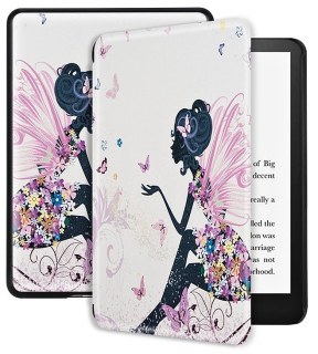 Pouzdro Durable Lock KPW-31 pro Amazon Kindle Paperwhite 5 (2021) - Black Fairy