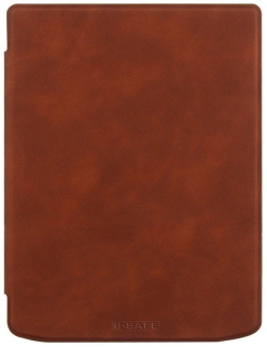 Pouzdro B-SAFE LOCK 3476, obal na Pocketbook 743G InkPad 4 a Pocketbook 743C InkPad Color 2 - hnědé, magnetické zavírání, AutoSleep