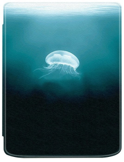 Pouzdro B-SAFE LOCK 3483, obal na Pocketbook 743G InkPad 4 a Pocketbook 743C InkPad Color 2 - motiv Medusa, magnetické zavírání, AutoSleep