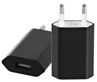 USB síťový adaptér - AR-1000 - Univerzální nabíječka, 5V/1A - černý