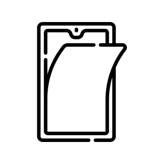 Nalepení ochranné fólie na displej čtečky knih