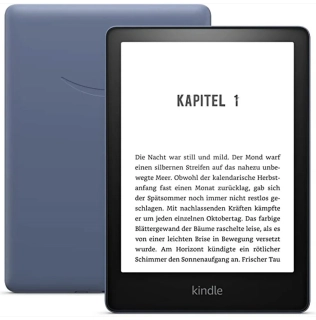 Amazon Kindle Paperwhite 5 (2021) Signature Edition - bez reklam, 32GB - modrý