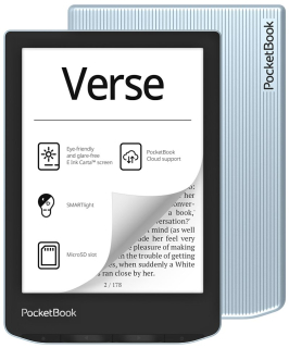PocketBook 629 Verse - 8GB, WiFi, Bright Blue (modrý)