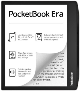 PocketBook 700 Era - 16GB, WiFi, STARDUST SILVER (stříbrný)