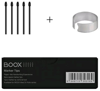 ONYX BOOX hroty černé WACOM - 5ks