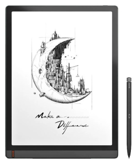 ONYX BOOX TAB X, 13,3", 128 GB, podsvícená, Bluetooth, Android 11, E-ink displej, WiFi - černý