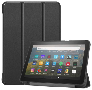 Durable Lock DLS-206 - pouzdro se stojánkem pro Amazon Kindle Fire HD 8 - černé (10.gen, 12.gen.)