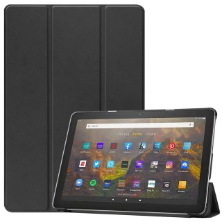 Durable Lock DLS-207 - pouzdro se stojánkem pro Amazon Kindle Fire HD 10 - černé (11.gen, 13.gen.)