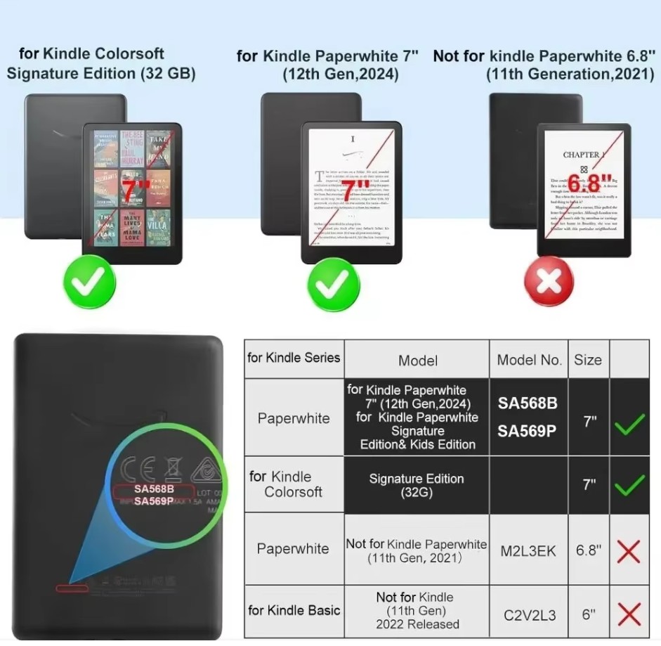 Kindle Paperwhite 2024 / Colorsoft