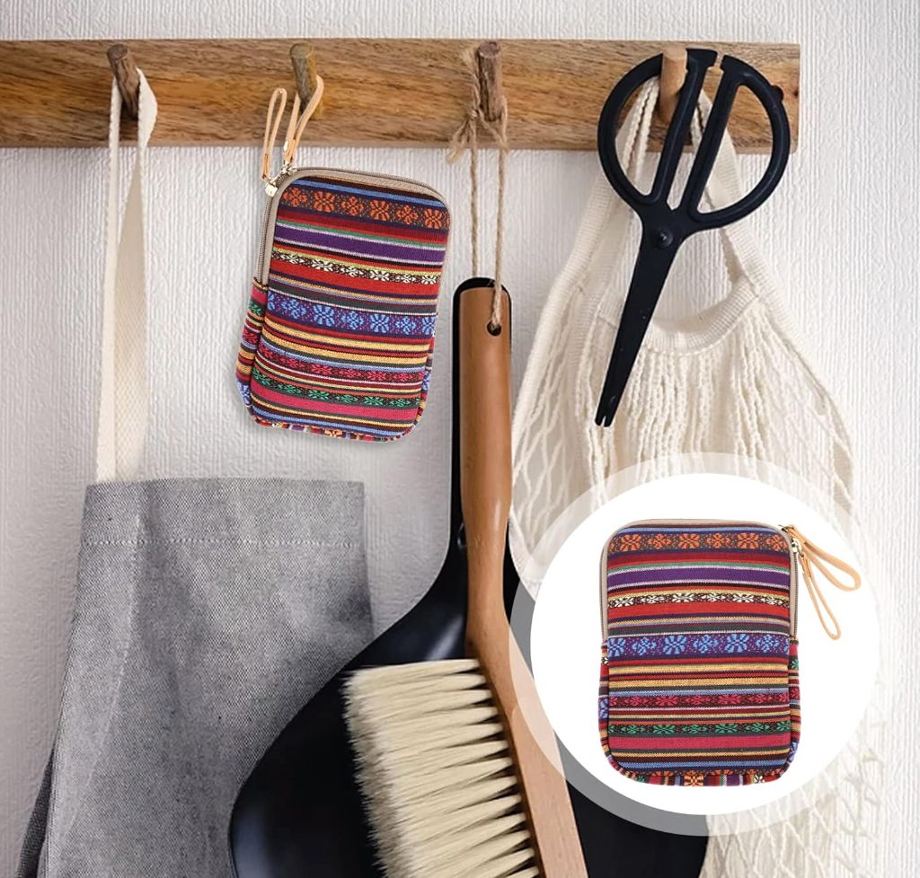 Obal ARMORI Zipper Z080 Dark Strips - textilní pouzdro univerzální