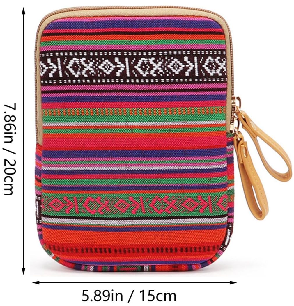 Obal ARMORI Zipper Z081 Runes - textilní pouzdro univerzální