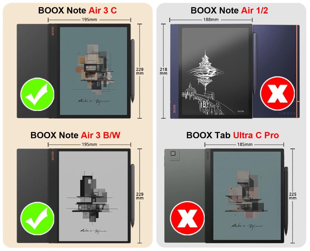 Armori Locker - obal pro Onyx Boox Note Air 3 / Air 3C